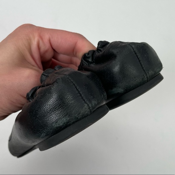 TORY BURCH Minnie travel ballet flats gold logo - Picture 6 of 10